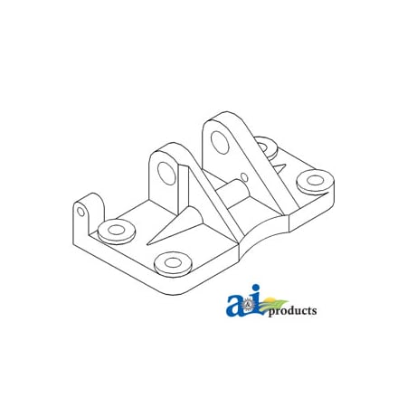 A & I Products Bracket, Top Linkage 10" x6" x4" A-389372R41